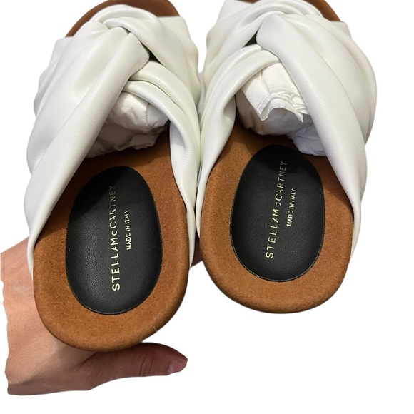 Stella McCartney Terra High Heel Slide Sandals - Picture 5 of 7